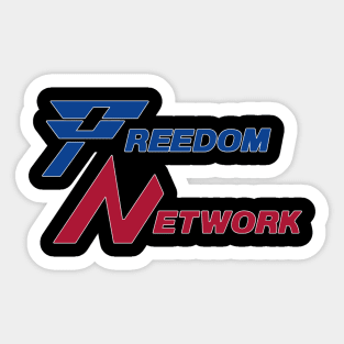 V - Freedom Network 1 Sticker